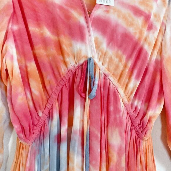 Young fabulous & broke meadow tie dye maxi dress - Picture 8 of 11
